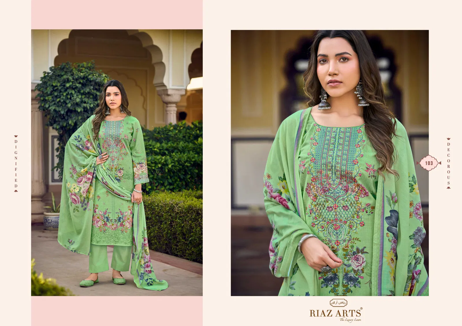 Musafir Vol 22 By Riaz Arts Lawn Digital Printed Dress Material Orders In India